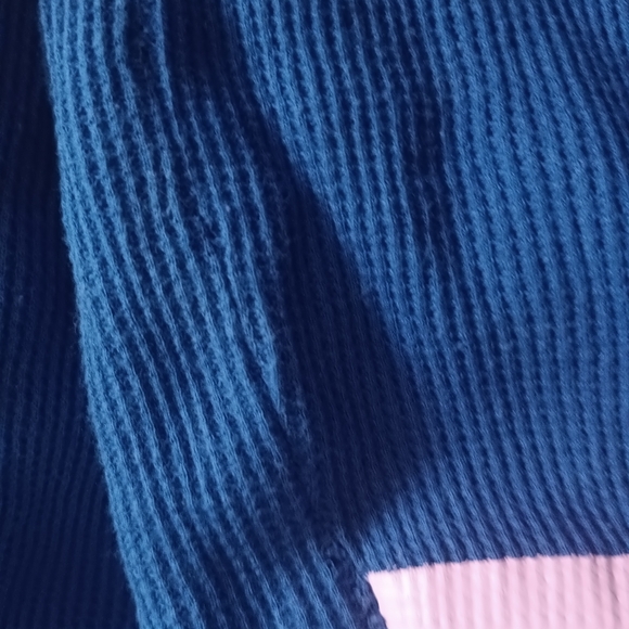 Victoria’s Secret Pink Love Pink 86 Graphic Blue Cotton Tote Bag Y2K - Picture 8 of 10